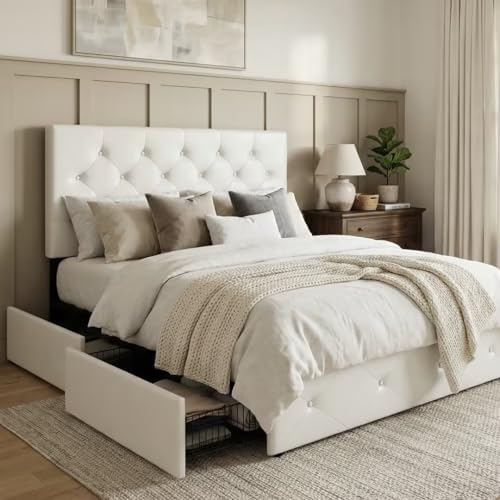 Allewie Queen Size Storage Bed Frame by Allewie
