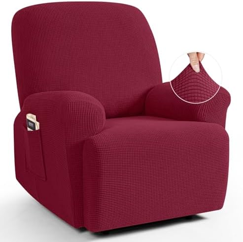 TAOCOCO Stretch Recliner Chair Covers 4 Piece by TAOCOCO