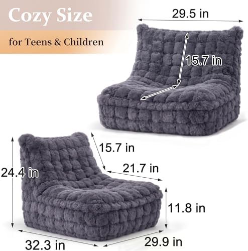 Memory Foam Bean Bag Chairs - Image 2