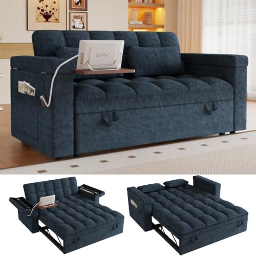65'' Sleeper Sofa Pull Out Couches by FOCALSWEET