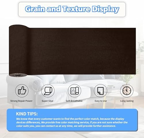 KING MOUNTAIN Couch Fabric Repair Patch, Fabric Patches - Image 2