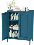 YAUWOH Metal Bathroom Storage Cabinet, Bathroom Floor Storage Cabinet by YAUWOHFactoryOutletsColorfulMetalFurniture