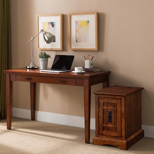 Leick Home Mission Cabinet End Table, Mission Oak - Image 2