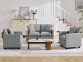 Cloud 3 Pieces Sofa Set, 1+1+2 Seater Couch, Modern Sofas Sets by HOCAT