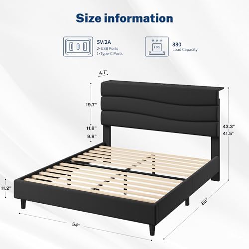 EnHomee Full Size Bed Frame - Image 2