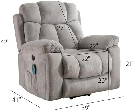 CANMOV Large Power Lift Recliner Chairs - Image 2