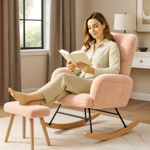 COMHOMA Nursery Rocking Chair - Image 5