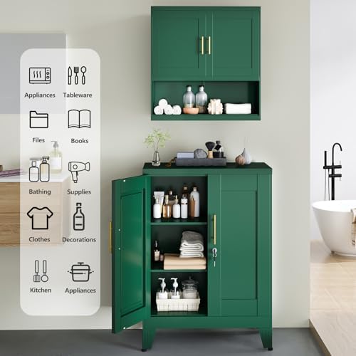 GAIOUS Metal Pantry Cabinet, Sideboard Buffet Storage Cabient - Image 7