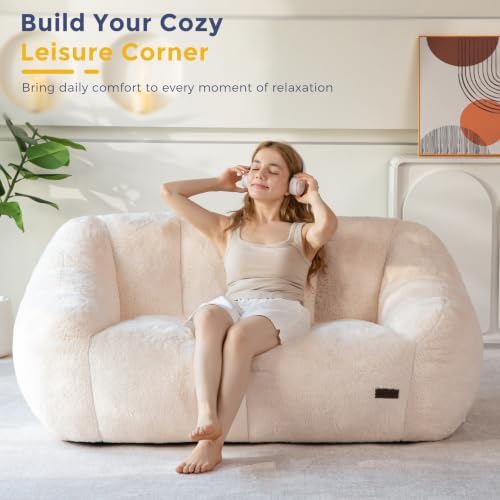 MAXYOYO Bean Bag Chair, Comfy Bean Bag Sofa - Image 4