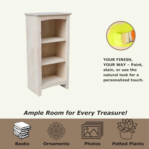 Solid Wood Shaker Bookcase - Image 6