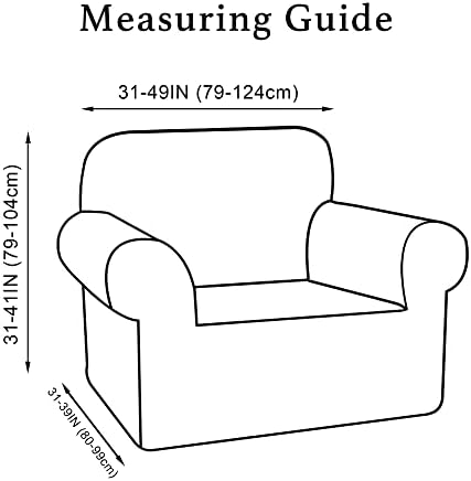 Turquoize Stretch Velvet Chair Cover Sofa Chair Covers - Image 5