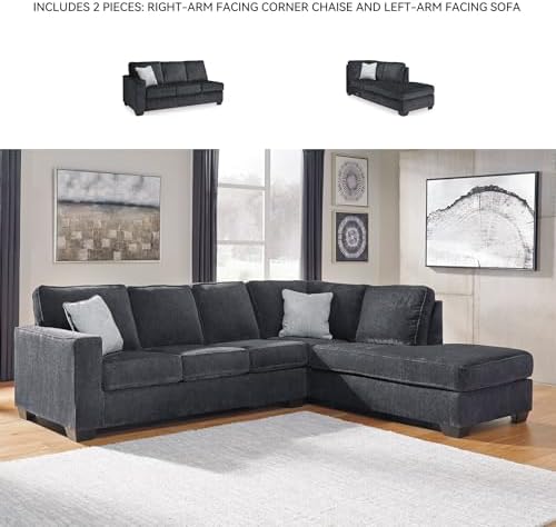 Signature Design by Ashley Altari 2-Piece L-Shaped Sectional Sofa - Image 6