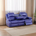 A Ainehome Living Room Furniture Set Leather Recliner Sofa Set Loveseat Chair by AAinehome