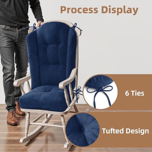 Wingback Rocking Chair Cushion - Image 5