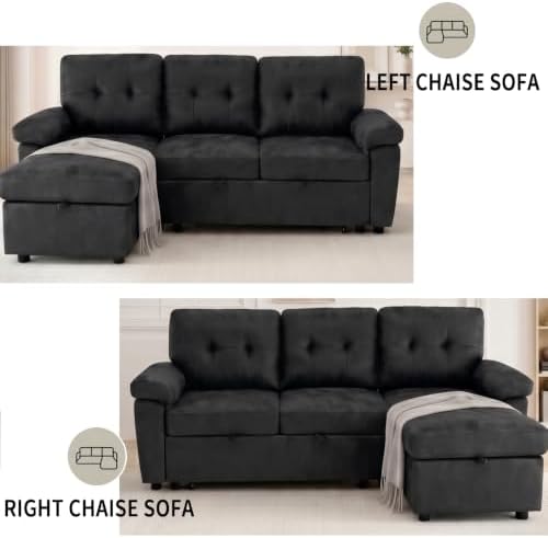 healthomse 88.5" Modular Sleeper Sofa Bed - Image 6