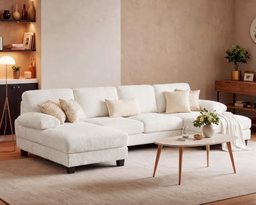 Furniwell U-Shaped Convertible Sectional Sofa Couch - Image 6