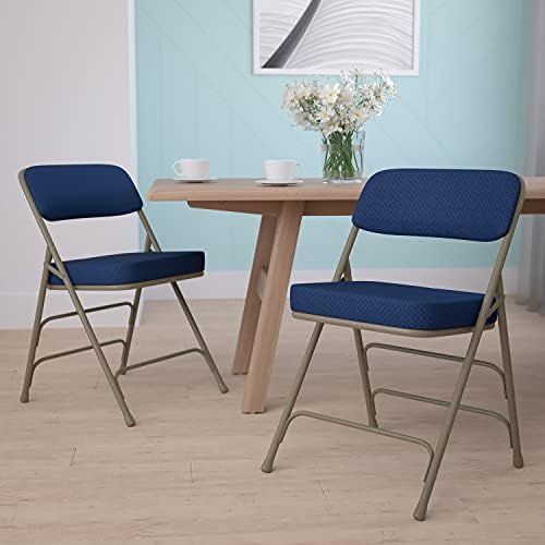 Flash Furniture Hercules Metal Folding Chair - Image 2