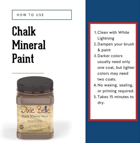 Dixie Belle Paint Company Chalk Mineral Paint - Image 3