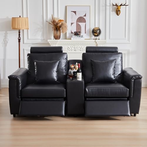 RARZOE Oversized Loveseat Power Recliner Sofa - Image 3