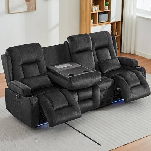 URRED Power Loveseat Recliner Sofa - Image 2