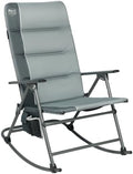 Timber Ridge Oversized Folding Rocking Camping Chair, Padded Outdoor Rocker by TIMBERRIDGE