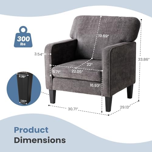 DUMOS Accent Chairs, Lounge Chair - Image 2