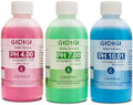 pH Meter Calibration Solution Kit, Includes 4.00, 7.00 and 10.01 by GIDIGI