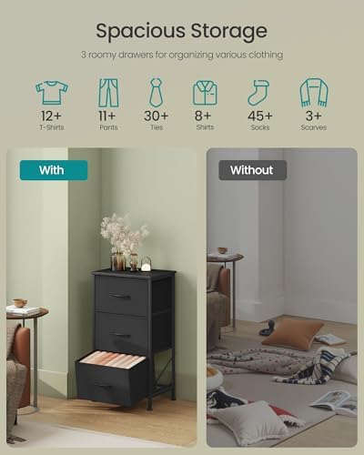 SONGMICS Dresser for Bedroom, Small Dresser - Image 4