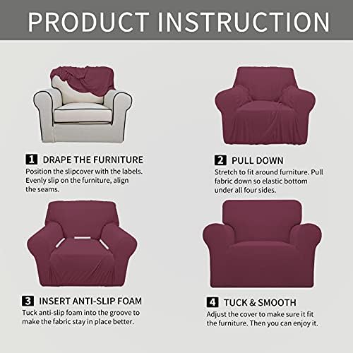 Easy-Going Stretch Oversized Chair Slipcover - Image 6