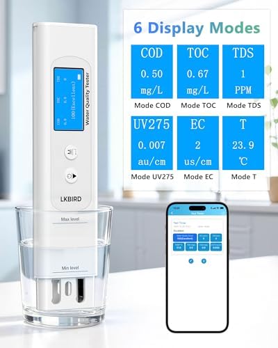 6-in-1 Smart Water Tester for Drinking Water - Image 2
