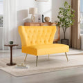 45’’ Velvet Modern Armless Loveseat by PerfectFurnitureforPerfectLife