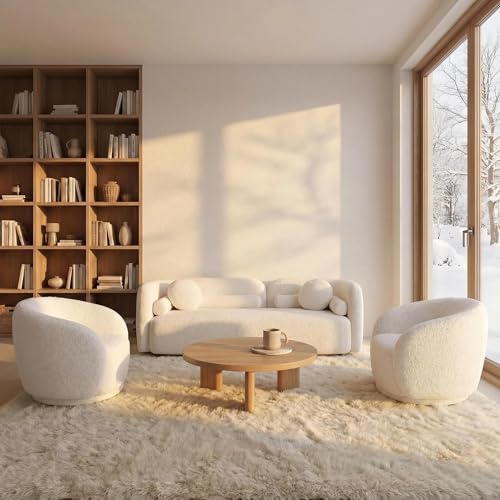 3-Piece Curved Sofa Set by Alyncasa