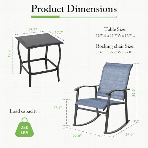 Shintenchi Rocking Chair Outdoor - Image 4
