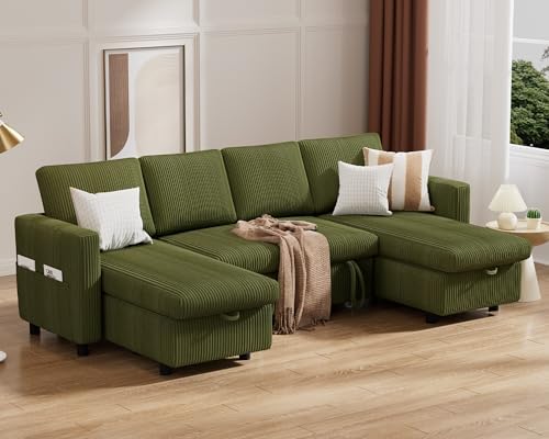 Vipbear 104" Sectional Sleeper Sofa Bed - Image 2