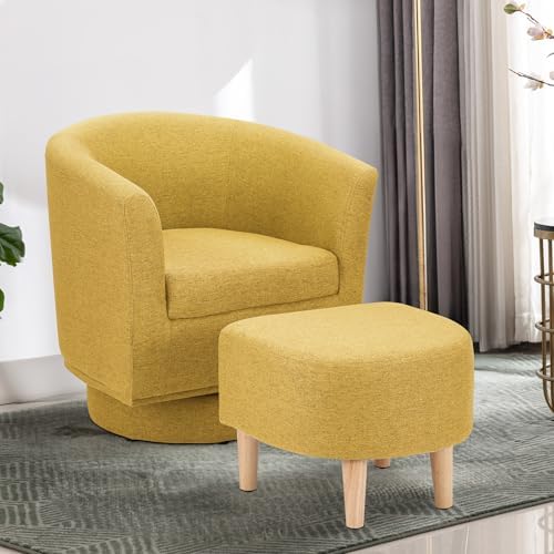 DAZONE Swivel Accent Chair Set of 2 - Image 3