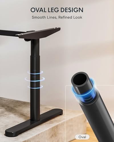 FLEXISPOT 63" x 24" Solid Wood Standing Desk - Image 4