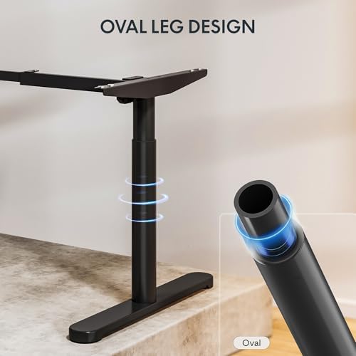 FLEXISPOT 60" x 30" Solid Bamboo Standing Desk - Image 4
