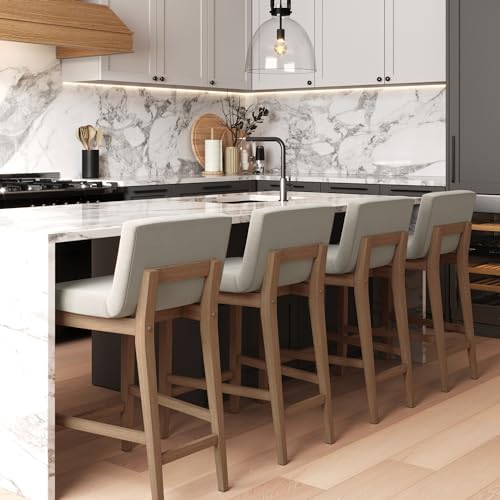 Nathan James Gracie Modern Counter Height Bar Stool - Image 4