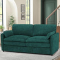69” Chenille Love seat Sofa w/Arm Pillows by ACMEASE