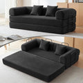 79" Convertible Sofa Bed, Boneless Couch by QQR