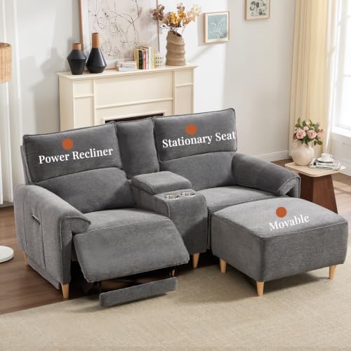 ANJ Loveseat Left Recliner - Image 3