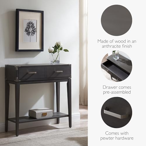Leick Home 24032 Beckett One Drawer Hall Stand - Image 6