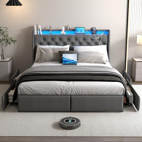 Upholstered Queen Size Bed Frame - Image 3