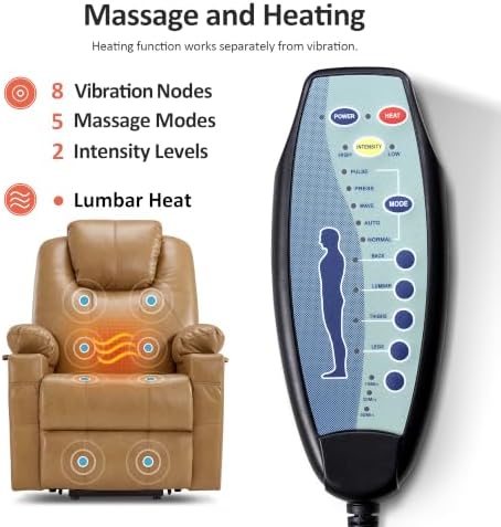 MCombo Large Power Lift Recliner Chair - Image 6