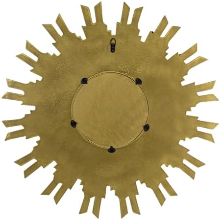 Creative Co-Op Gold Sunburst Mirror - Image 5
