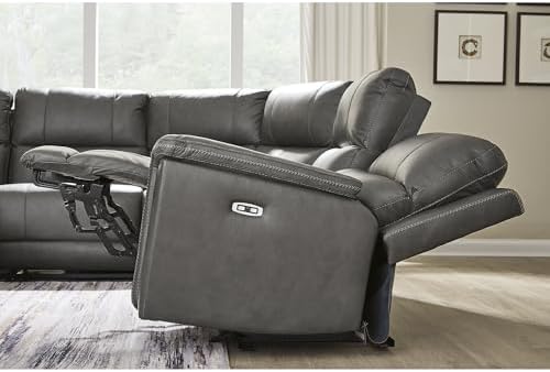 Signature Design by Ashley Burnley 5-Piece Power Reclining Sectional - Image 4
