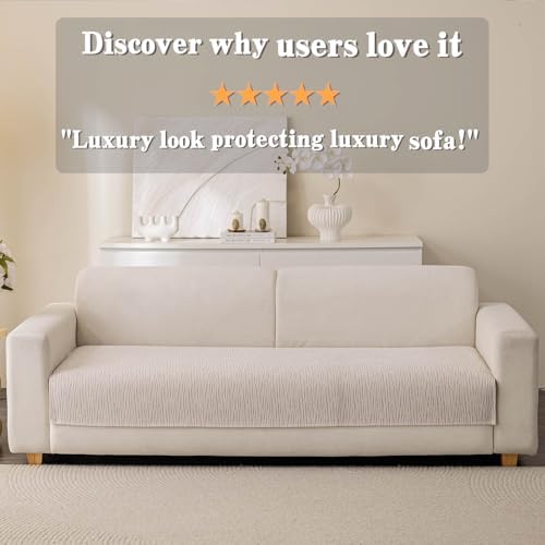 Soft Waterproof Chenille Cover Washable, Non Slip Sectional Sofa Covers - Image 6
