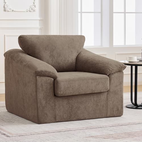 Boneless Single Sofa Chair, Modern Cloud Accent Chair, Comfy Deep Seat Couch by UMBFUN