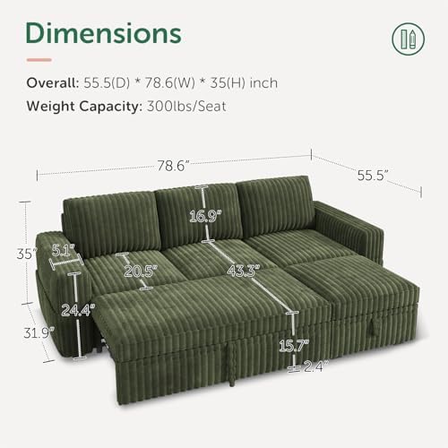 HONBAY Modular Sectional Sofa - Image 2