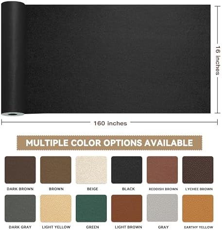 TIANLDD Leather Repair Tape, 16 x 160 Inches Self Adhesive Leather Repair - Image 2